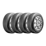 Ficha técnica e caractérísticas do produto Kit 4 Pneus Kumho Aro 14 185/65R14 KR-26 86H