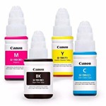 Kit 4 Tintas Canon Original Pixma Gi-190 G1100 G2100 G3100