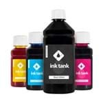 Ficha técnica e caractérísticas do produto Kit 4 Tintas Compatível Epson L3150 Black Pigmentada 500 Ml e Cmy Corante 100 Ml Bulk Ink - Ink Tank Kit 4 Tintas para Compatível Epson L3150 Black Pi