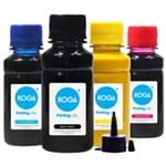 Ficha técnica e caractérísticas do produto Kit 4 Tintas para Epson Bulk Ink Sublimática L606 Cmyk 100ml Koga
