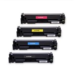 Kit 4 Toner Compatível Hp Cf400a 401a 402a 403a 201a - Hp M252dw M277dw