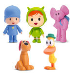 Ficha técnica e caractérísticas do produto Kit 5 Bonecos Vinil Pocoyo Elly Loula Pato Nina Cardoso Toys