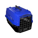Ficha técnica e caractérísticas do produto Caixa de Transporte N.1 Cão Cachorro Gato Pequena Azul
