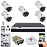 Ficha técnica e caractérísticas do produto Kit 5 Câmeras Intelbras Full Hd 3230b G4 Mhdx 3108 2t Purple