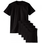 Kit 5 Camisetas Básicas Masculina Part.b T-shirt Algodão Preta Tee