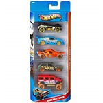 Ficha técnica e caractérísticas do produto Kit 5 Carrinhos Básicos Sortidos - Hot Wheels 1806