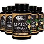 Ficha técnica e caractérísticas do produto Kit 5 Maca Peruana Premium Unilife 120 Cápsulas