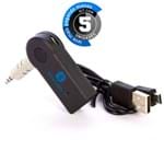 Ficha técnica e caractérísticas do produto Kit 5 Receptor Bluetooth USB para P2, Entrada Auxiliar, Som de Carro