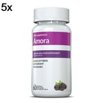 Ficha técnica e caractérísticas do produto Kit 5X Amora - 60 Cápsulas - Inove Nutrition