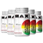Ficha técnica e caractérísticas do produto Kit 5x Multimax Complex 90 Cáps Max Titanium