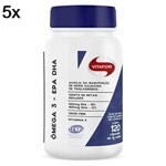 Kit 5X Omegafor - 120 Cápsulas 1g - Vitafor