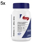 Ficha técnica e caractérísticas do produto Kit 5X Omegafor - 60 Cápsulas 1g - Vitafor