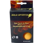 Ficha técnica e caractérísticas do produto Kit 6 Bolas P Tênis de Mesa 5 Stars - Gold Sports