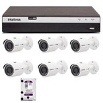 Ficha técnica e caractérísticas do produto Kit 6 Câmeras de Segurança 4MP 2k Intelbras VHD 3430 B + DVR Intelbras 4K + HD WD Purple + Acessório