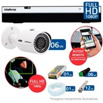 Ficha técnica e caractérísticas do produto Kit 6 Câmeras de Segurança Full HD 1080p Intelbras VHD 3230 + DVR Intelbras Full HD 8 Ch + Acessórios