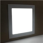 Ficha técnica e caractérísticas do produto Kit 2 Plafon Sobrepor 18w Led Quadrado Painel Spot Luminari - Exbom