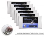 Ficha técnica e caractérísticas do produto Kit 6 Travesseiros Antialergico Viscoelastico Nasa Admirare