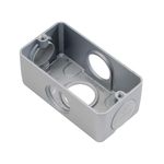 Ficha técnica e caractérísticas do produto Kit 6 Uni Condulete Multiplo Em Aluminio Modelo X 1 Com Tampa Sem Pintura Tramontina
