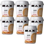 Ficha técnica e caractérísticas do produto Kit 7x Pasta de Amendoim Crocante - 1005kg - Max Titanium - 7 X 1005 G-SEM SABOR