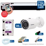 Ficha técnica e caractérísticas do produto Kit 8 Câmeras de Segurança Full HD 1080p Intelbras VHD 3230 G4 + DVR Intelbras Full HD + HD WD Purple 2TB + Acessórios