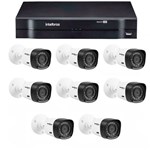 Ficha técnica e caractérísticas do produto Kit 8 Câmeras de Segurança HD 720p Intelbras VHD 1120B G4 + DVR Intelbras Multi HD + Acessórios