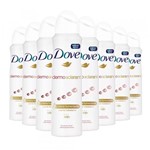 Ficha técnica e caractérísticas do produto Kit 8 Desodorante Aerosol Dove Dermo Aclarant 150ml