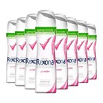 Ficha técnica e caractérísticas do produto Kit 8 Desodorante Rexona Comprimido Feminino Aerosol Powder - 56 G