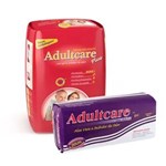 Ficha técnica e caractérísticas do produto Kit Absorvente Geriátrico Adultcare 20 Unidades + Fralda Geriátrica Adultcare G 8 Unidades