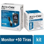Ficha técnica e caractérísticas do produto Kit Accu-chek Guide Monitor de Glicemia +50 Tiras Reagentes