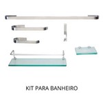 Ficha técnica e caractérísticas do produto Kit Acessório Banheiro Jkc8 com 06 Unidades - Vsa