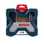 Ficha técnica e caractérísticas do produto Kit Acessórios 30 Peças com Maleta 2607017401 - Bosch - Bosch Acessorios