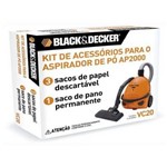 Ficha técnica e caractérísticas do produto Kit Acessorios para o Aspirador de Po Black e Decker Ap2000