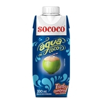 Ficha técnica e caractérísticas do produto Kit Água De Coco Sococo 330 Ml - 4 Unidades