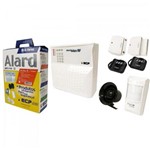 Ficha técnica e caractérísticas do produto Kit Alarme Alard Max 4 C/ Discadora 4 Setores ECP - Marca