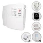 Ficha técnica e caractérísticas do produto Kit Alarme Residencial e Comercial PPA 7 Sensores Sem Fio
