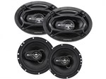 Kit Alto Falante Pósitron ATP6960P 280W RMS - 2 Alto Falantes 6” e 2 Alto Falantes 6x9