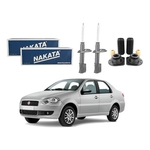 Ficha técnica e caractérísticas do produto Kit Amortecedor Dianteiro Nakata Fiat Siena 1.0 1.4 2012 a 2015