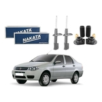 Ficha técnica e caractérísticas do produto Kit Amortecedor Dianteiro Nakata Fiat Siena 1.0 1.4 1.8 2004 a 2011