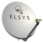 Ficha técnica e caractérísticas do produto Kit Antena Elsys OI TV ETKI13 Banda Ku 90 Cm