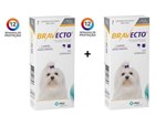 Ficha técnica e caractérísticas do produto Kit 2 Antipulgas e Carrapatos Bravecto MSD para Cães de 2 a 4,5 Kg