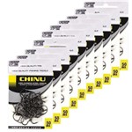Ficha técnica e caractérísticas do produto Kit Anzol Marine Sports Chinu Black Nickel N. 03,05,08