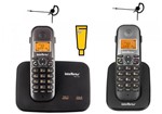 Ficha técnica e caractérísticas do produto Kit Aparelho Telefone TS 5150 Bina 2 Linhas Ramal e Headset - Intelbras