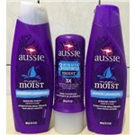 Ficha técnica e caractérísticas do produto Kit Aussie Moist Shampoo + Condicionador + 3 Minute Miracle