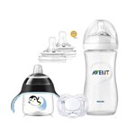 Kit Avent Petala Mamadeira 330ml Copo Bico Chupeta