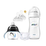 Ficha técnica e caractérísticas do produto Kit Avent Petala Mamadeira 330ml Copo Bico Chupeta