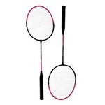 Ficha técnica e caractérísticas do produto Kit Badminton com 2 Raquetes e 2 Petecas
