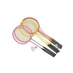 Ficha técnica e caractérísticas do produto Kit Badminton Infantil 2 Raquetes 1 Peteca (wmy02038) Rosa