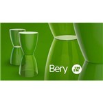 Ficha técnica e caractérísticas do produto Kit 2 Banquetas Bery Assento Color Base Cristal Preto