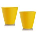 Ficha técnica e caractérísticas do produto Kit 2 Banquetas Fluo Color Amarelo I´M In