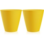 Ficha técnica e caractérísticas do produto Kit 2 Banquetas Fluo Color Amarelo